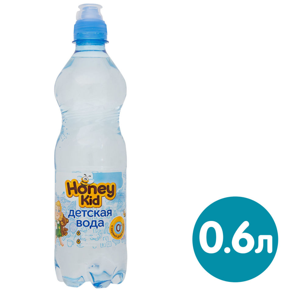 Вода Honey Kid детская негазированная 600мл