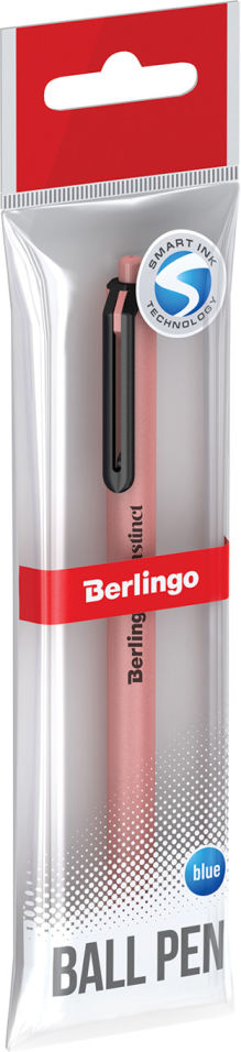 Ручка Berlingo Instinct шариковая автоматическая синяя в ассортименте