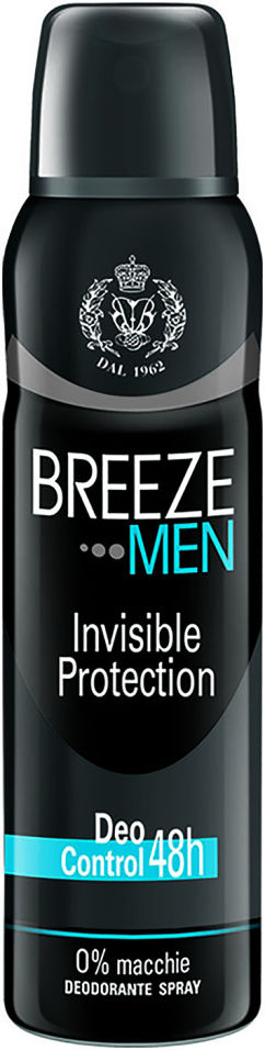 Дезодорант Breeze Invisible protection 150мл