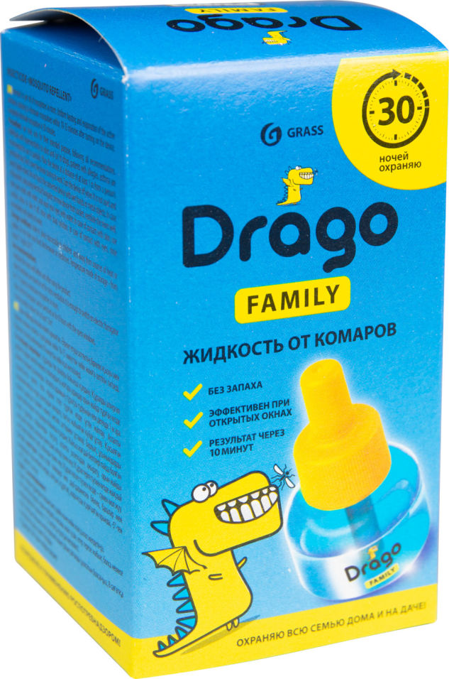 Жидкость от комаров Drago Family 30мл