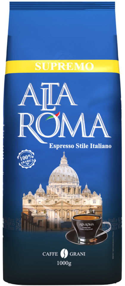 Кофе в зернах Alta Roma Supremo 1кг