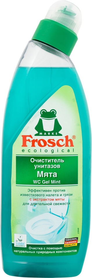 Очиститель для унитазов Frosch Мята 750мл