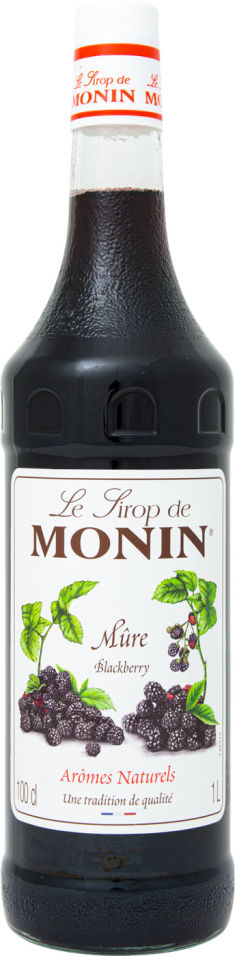 Сироп Monin Blackberry Syrup со вкусом и ароматом ежевики 1л