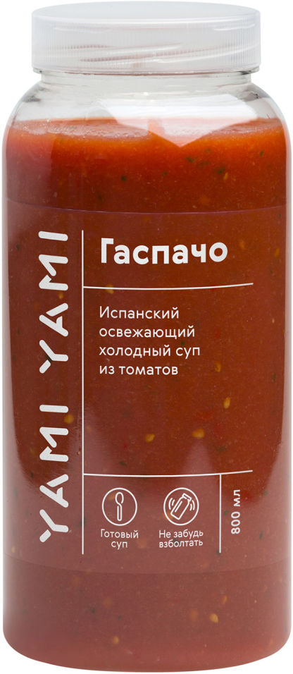 Крем-суп Yami Yami Гаспачо из томатов 800г