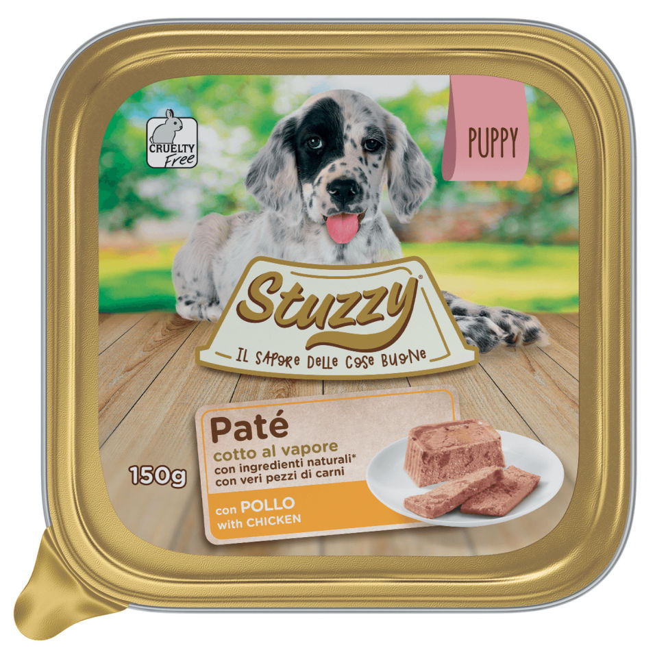 Корм для щенков Stuzzy Pate Dog паштет с курицей 150г (упаковка 12 шт.)