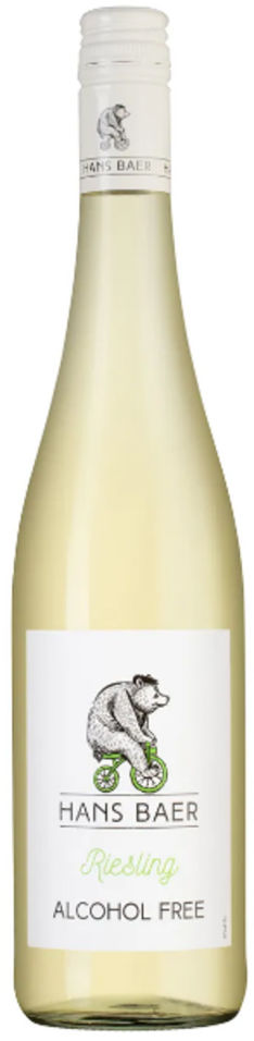 Вино Hans Baer Riesling  безалкогольное белое 0.75л