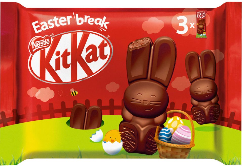 Шоколад KitKat Молочный с хрустящими кусочками 87г
