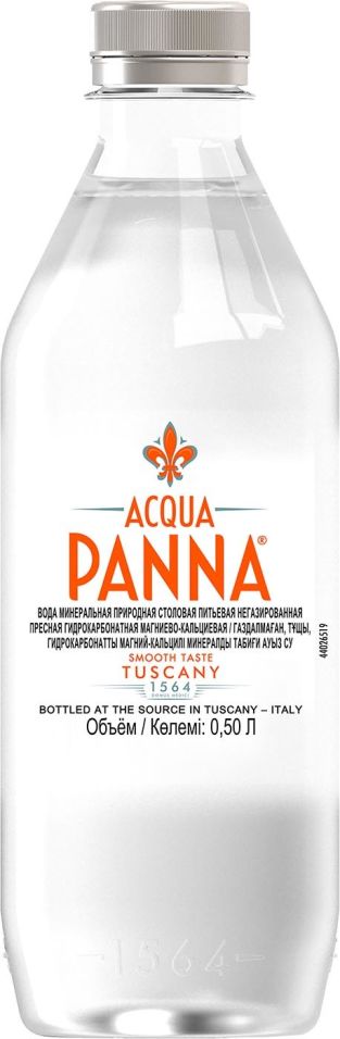 Вода Acqua Panna негазированная 500мл