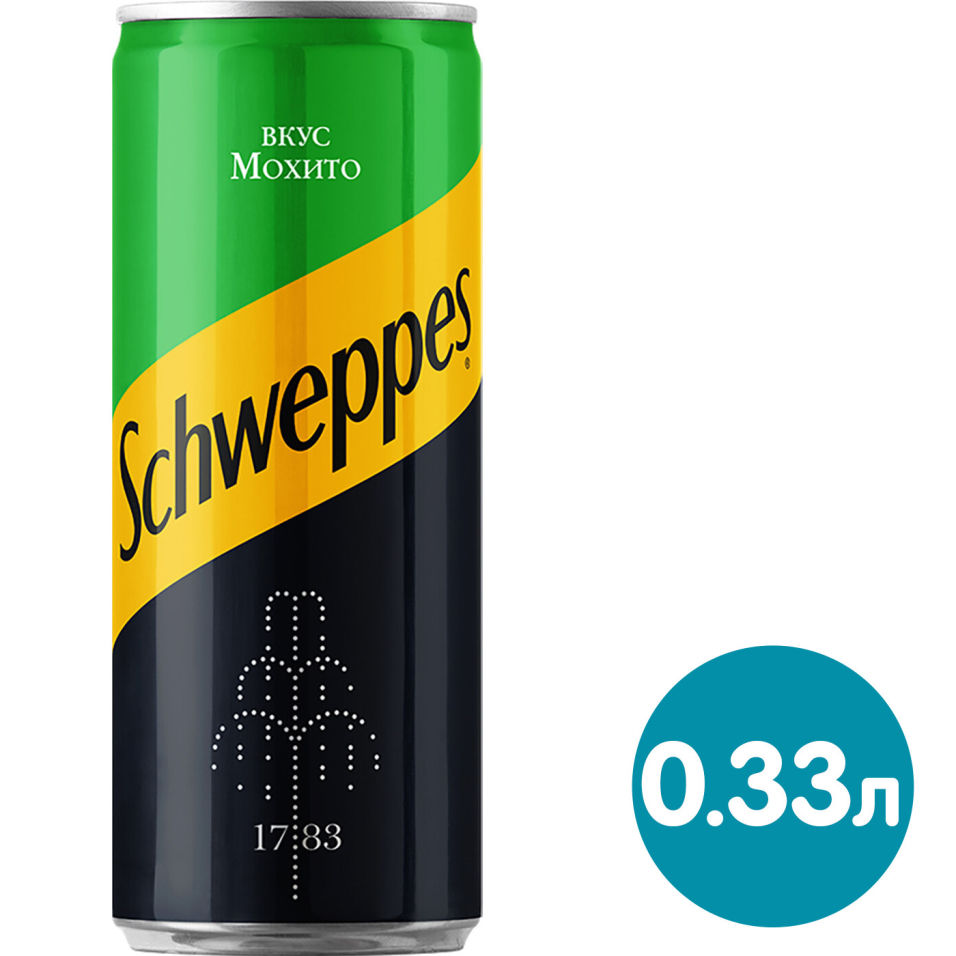 Напиток Schweppes Мохито 330мл