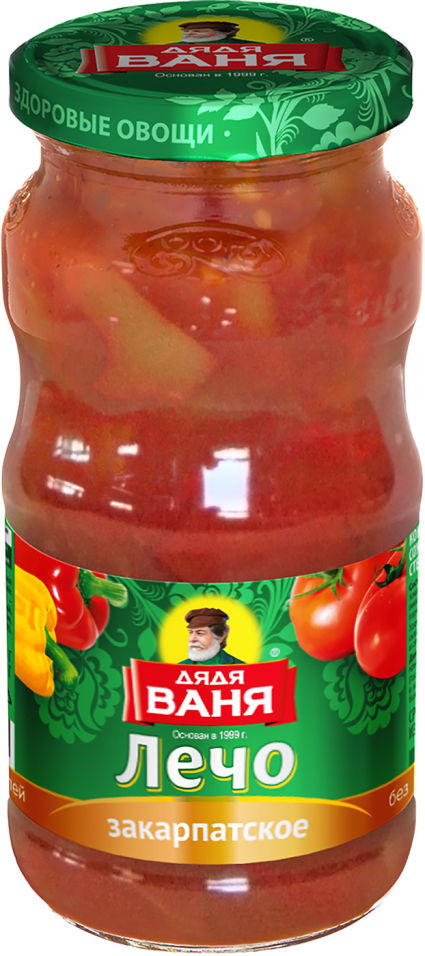 Перец Дядя Ваня Лечо Закарпатское в томатном соусе 460г