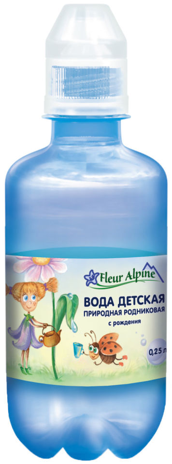 Вода Fleur Alpine детская негазированная с 0 месяцев 0.25л (упаковка 6 шт.)