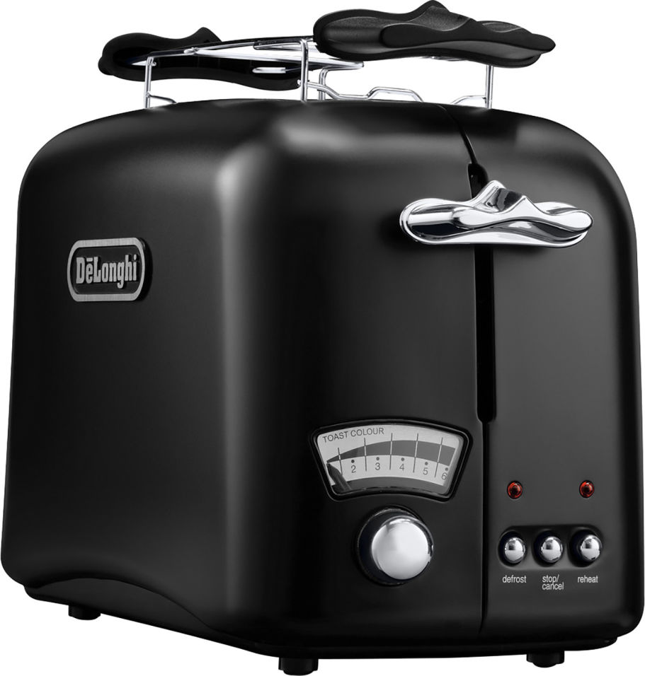 Тостер DeLonghi Argento Flora CT021.BK1