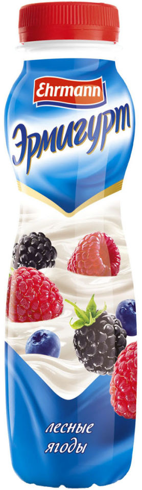 Йогурт питьевой Эрмигурт Лесные ягоды 1.2% 290г