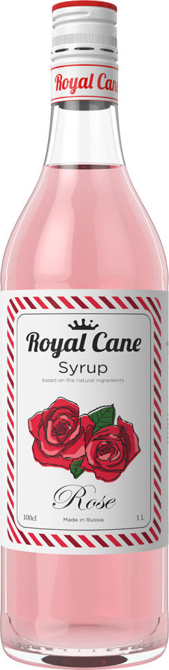 Сироп Royal Cane Роза 1л