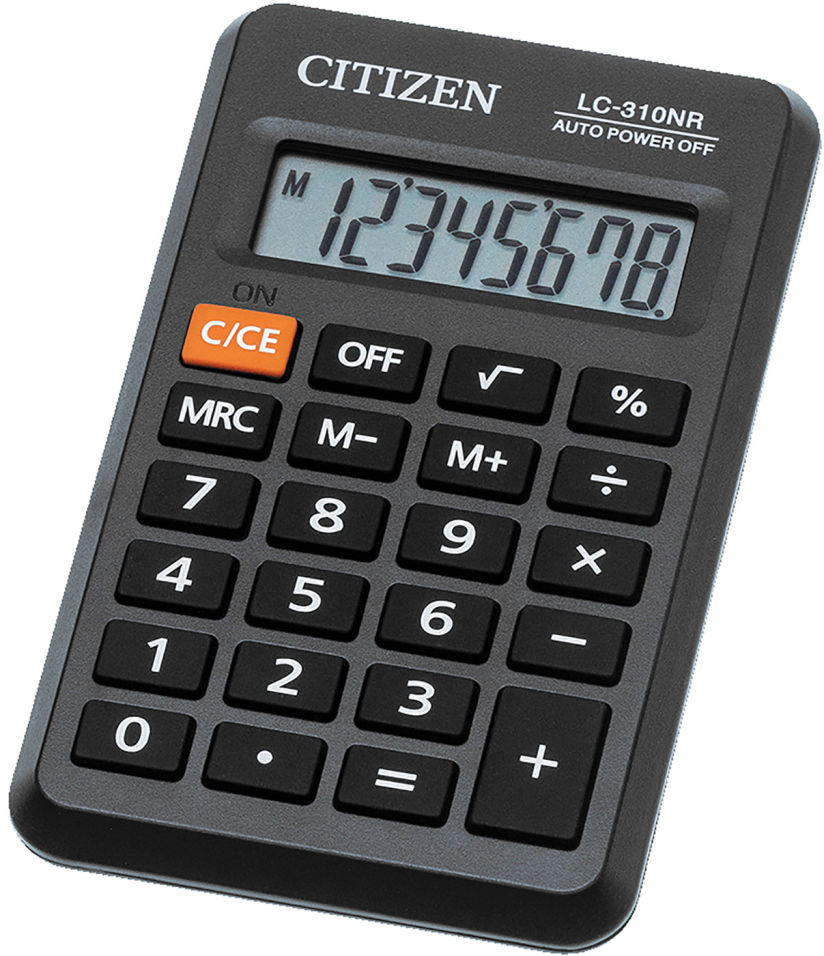 Калькулятор Citizen LC-310NR карманный