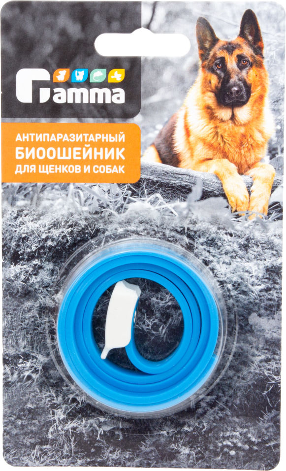БиоОшейник для собак Gamma антипаразитарный  650*10*3мм