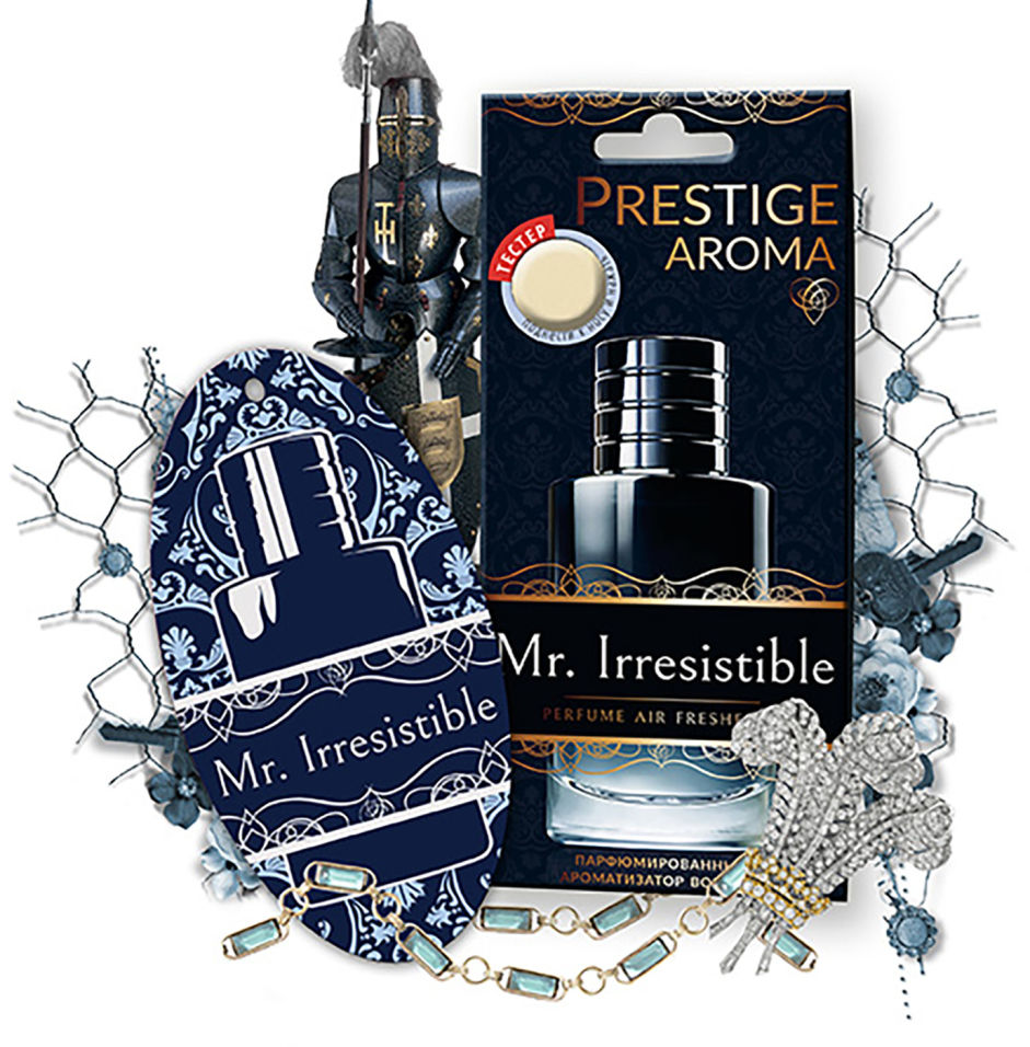 Ароматизатор автомобильный Fouette Prestige Aroma Mr.Irresistible 8.5г