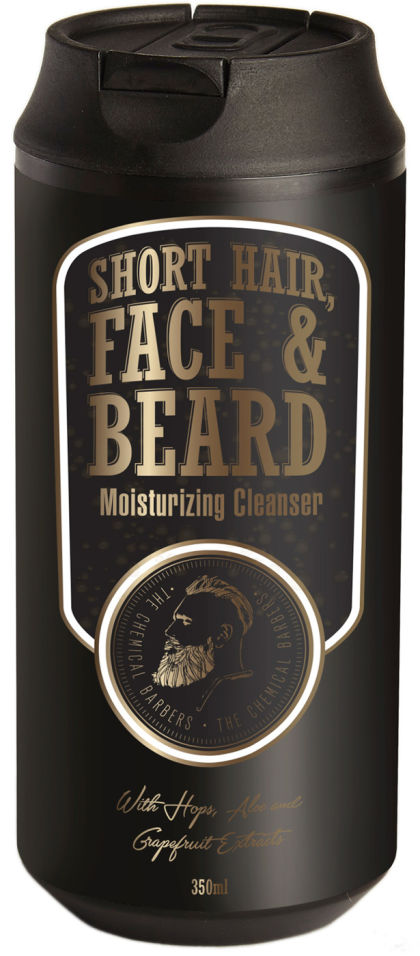 Гель для мытья коротких волос лица и бороды The Chemical Barbers Увлажняющий 350мл