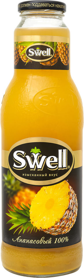 Сок Swell Ананасовый с мякотью 750мл Сок Swell Ананасовый с мякотью 750мл