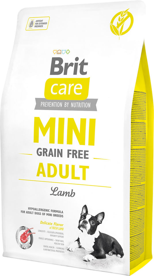 Сухой корм для собак Brit Care Ягненок для маленьких пород 2кг Сухой корм для собак Brit Care Ягненок для маленьких пород 2кг