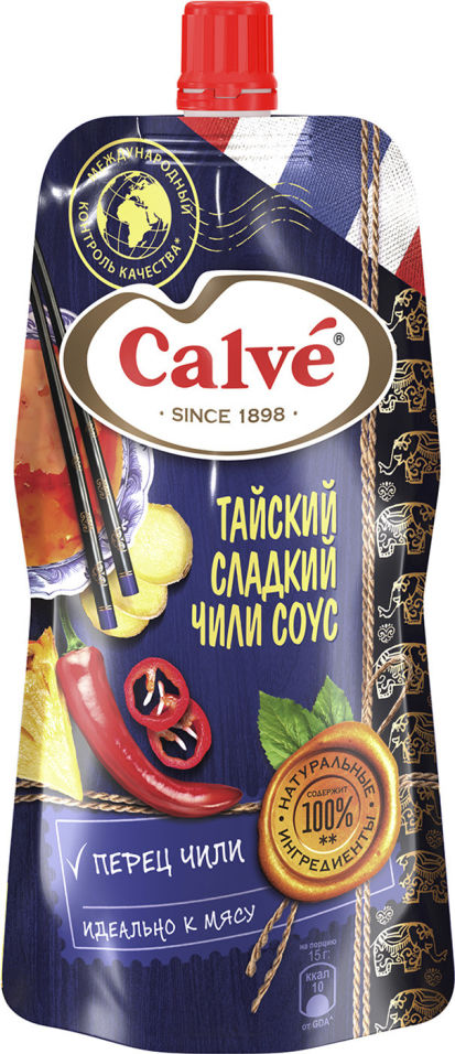 Соус Calve Тайский Сладкий чили 230г