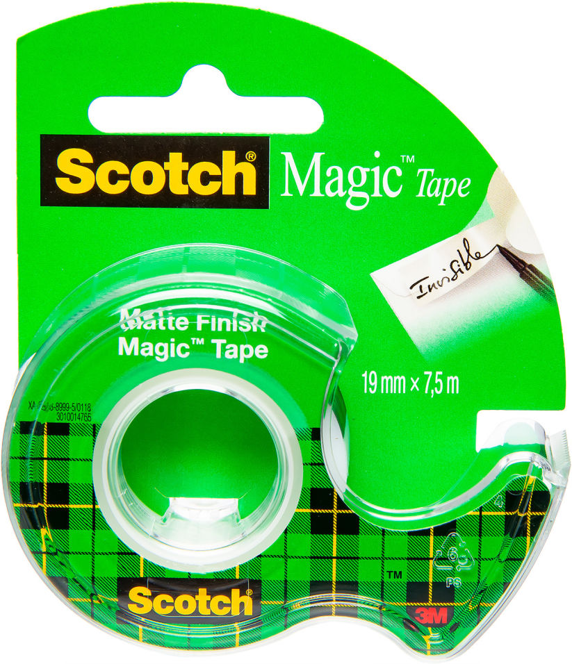 Лента Scotch Post-it клейкая 19х7.5мм