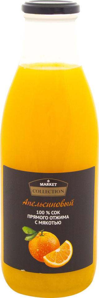 Сок Market Collection Апельсиновый с мякотью 1л