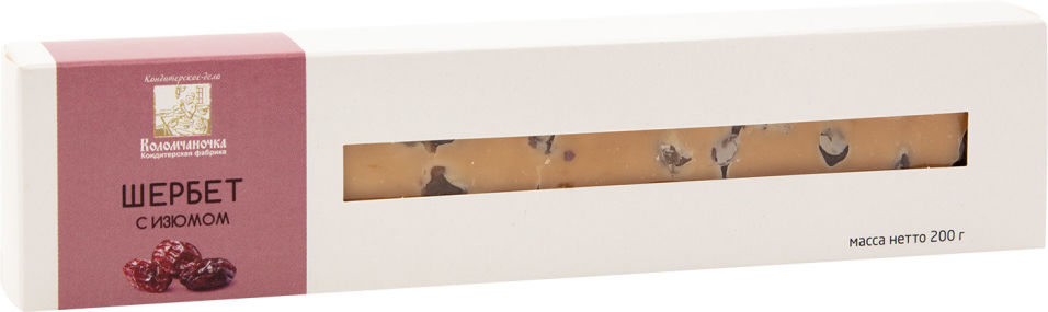 Щербет Коломчаночка с изюмом 200г