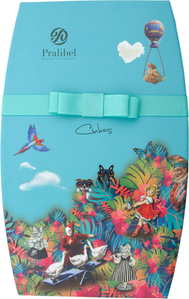 Набор конфет Pralibel Cubes Ассорти 5 вкусов 240г
