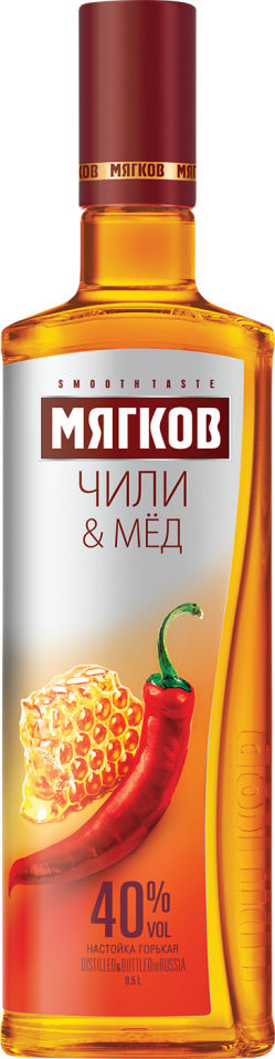 Отзывы о Настойке Мягков со вкусом клюквы горькая 40% 0.5л