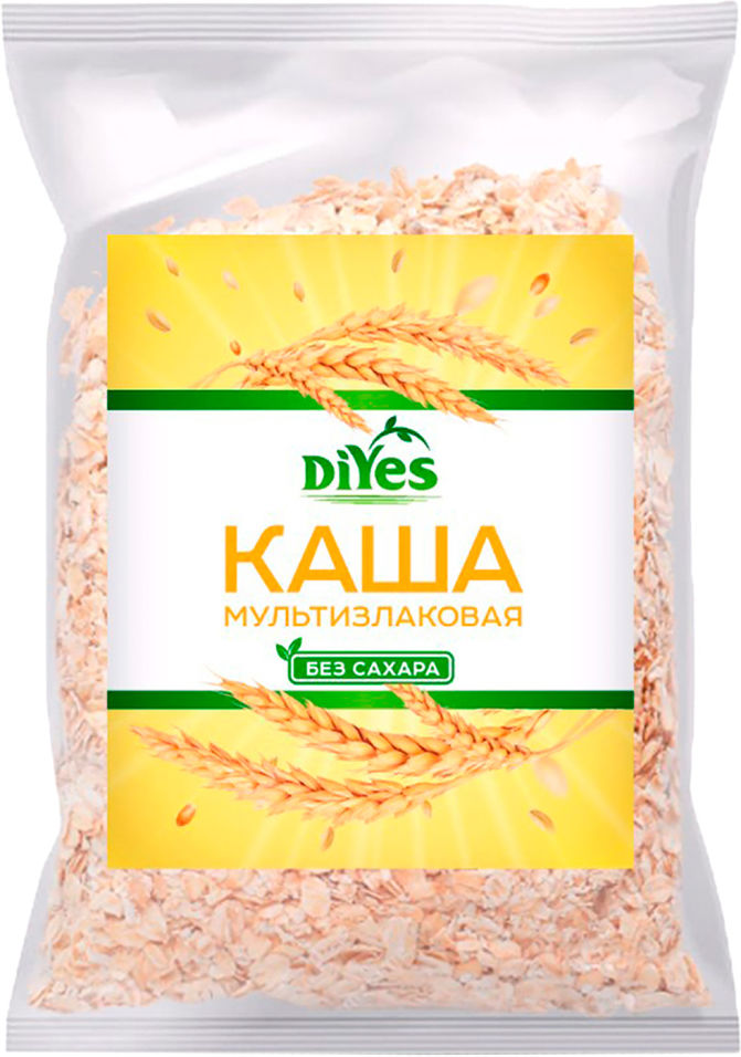 Каша DiYes Мультизлаковая без сахара 350г