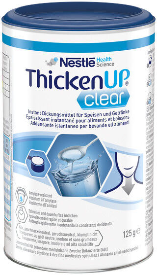 Смесь Resource Thicken Up Clear для взрослых и детей от 3 лет с затруднениями глотания 125г