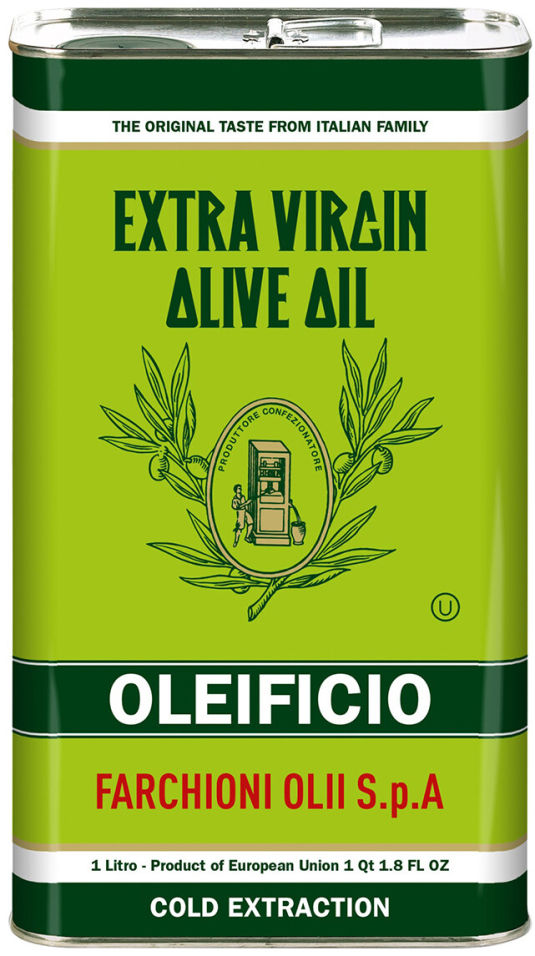 Масло оливковое Farchioni Extra Virgin 1л