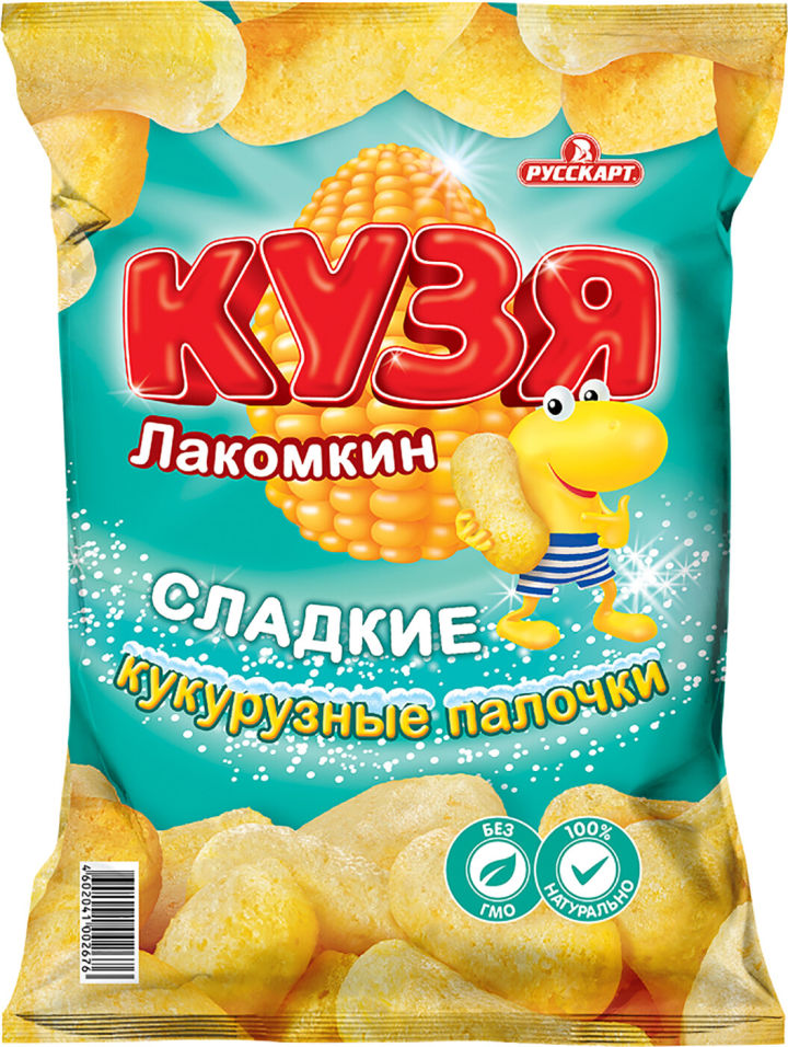 Палочки кукурузные Кузя Лакомкин Сладкие 85г