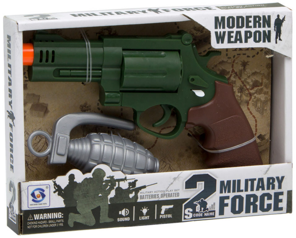 Набор игровой Modern Weapon Питолет + граната