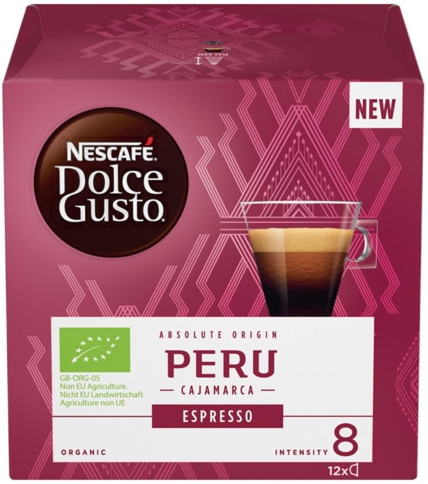 Кофе в капсулах Nescafe Dolce Gusto Espresso Peru 12шт