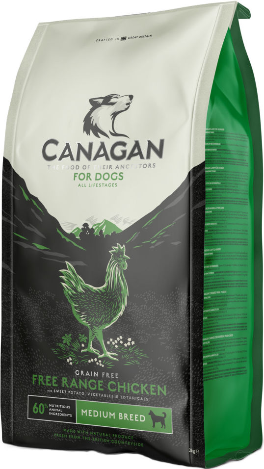 Сухой корм для собак Canagan Free-Run Chicken для всех пород Цыпленок 500г Сухой корм для собак Canagan Free-Run Chicken для всех пород Цыпленок 500г
