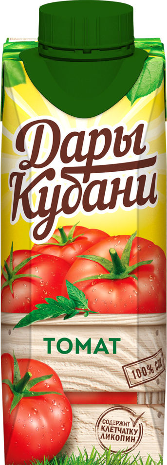 Сок Дары Кубани Томатный 250мл 42₽