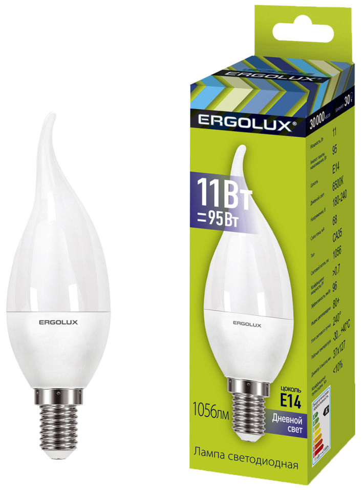 Отзывы о Лампе светодиодной Ergolux LED E14 11Вт Отзывы о Лампе светодиодной Ergolux LED E14 11Вт