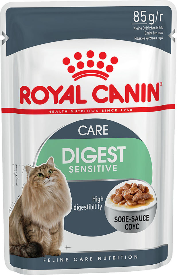 Корм для кошек Royal Canin Digest sensitive 85г Корм для кошек Royal Canin Digest sensitive 85г