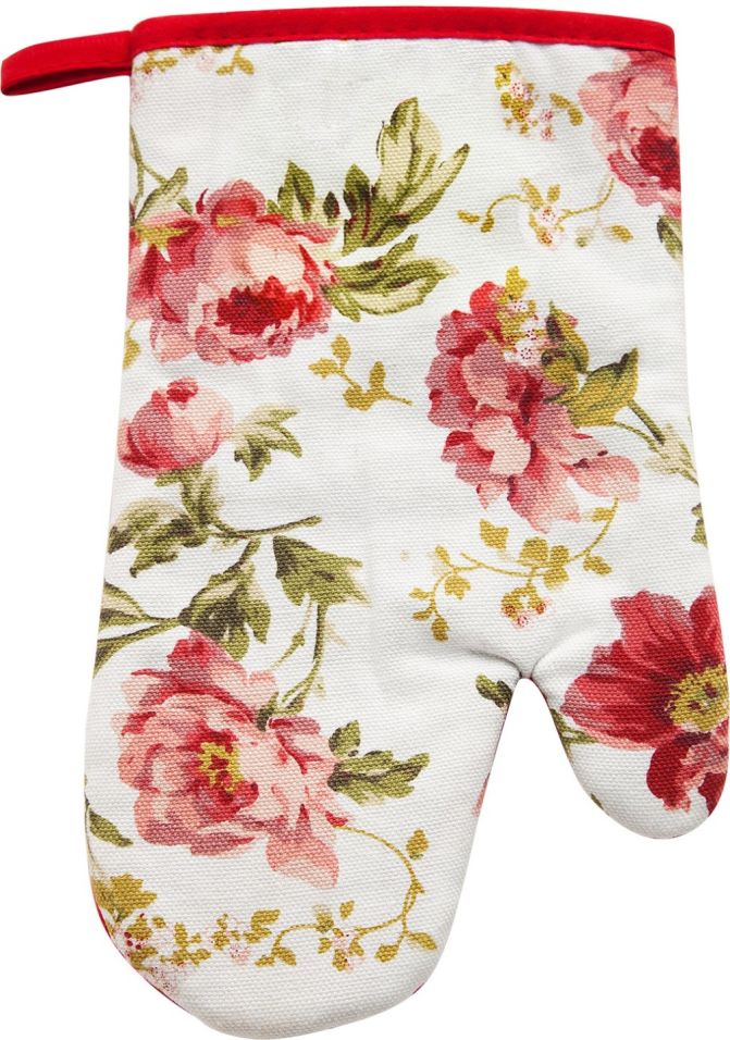 Рукавица Bonita Английская коллекция красная 17*28см