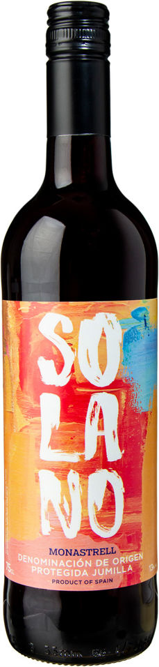 Отзывы о Вине Solano Monastrell Jumilla красном сухом 13% 0.75л Отзывы о Вине Solano Monastrell Jumilla красном сухом 13% 0.75л