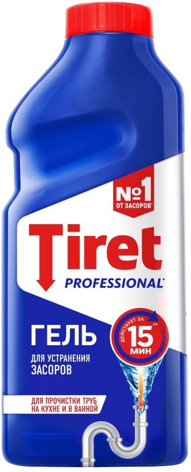 Гель для устранения и профилактики засоров Tiret Professional 500мл