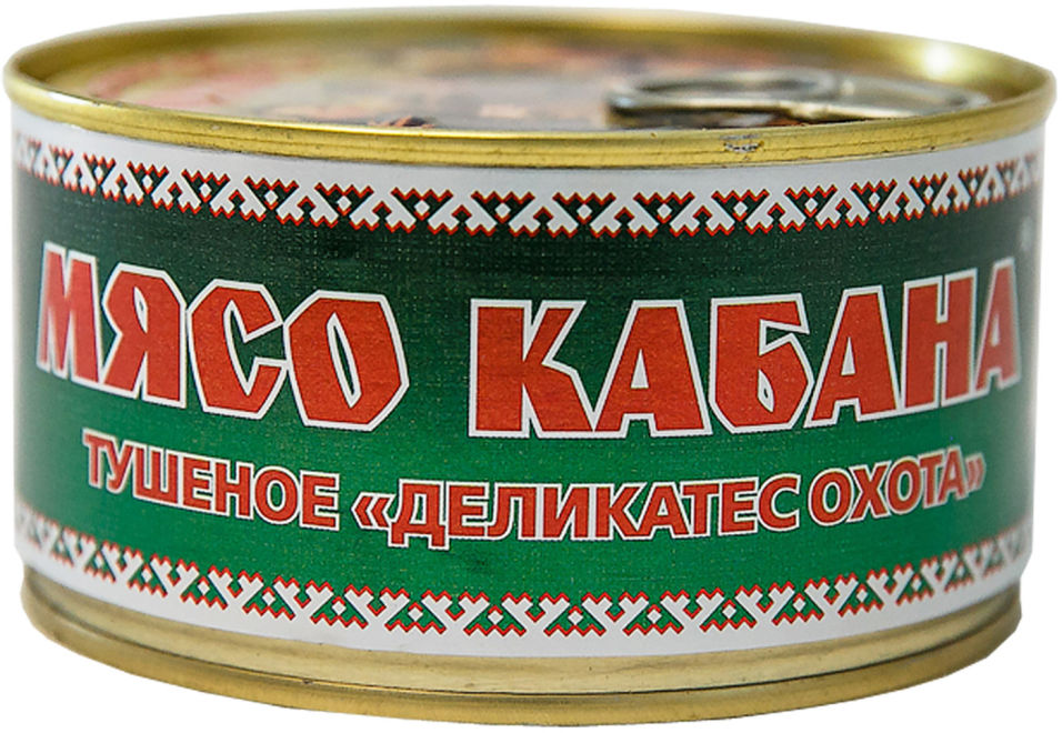 Кабан Балтийская Охота Тушеный 325г