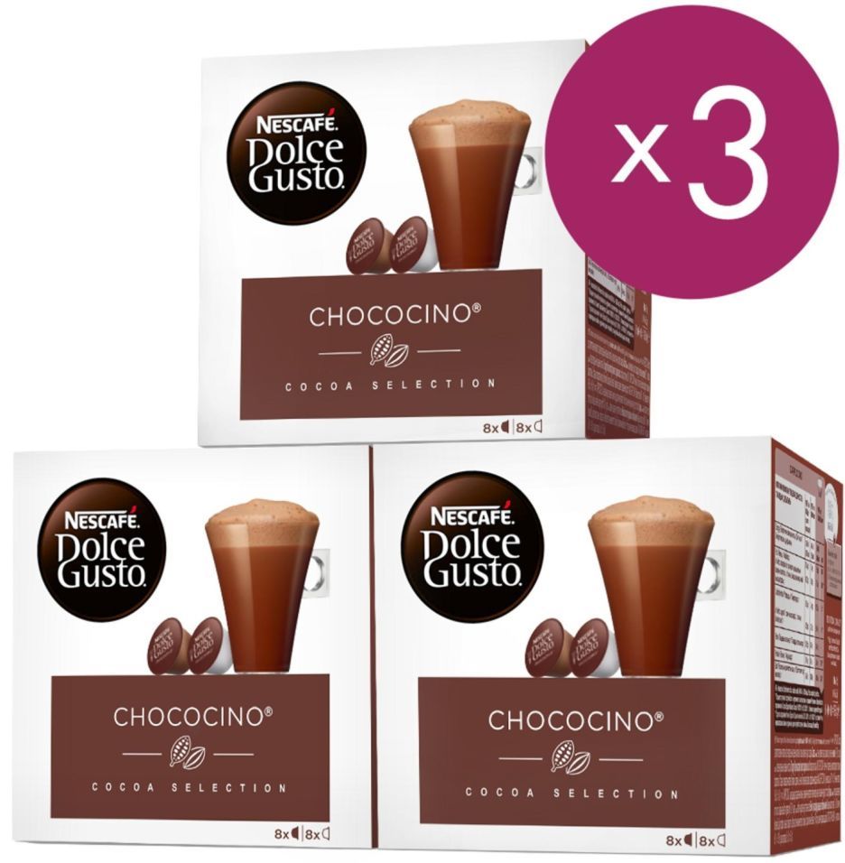 Кофе в капсулах Nescafe Dolce Gusto Chococino 16шт (упаковка 3 шт.)