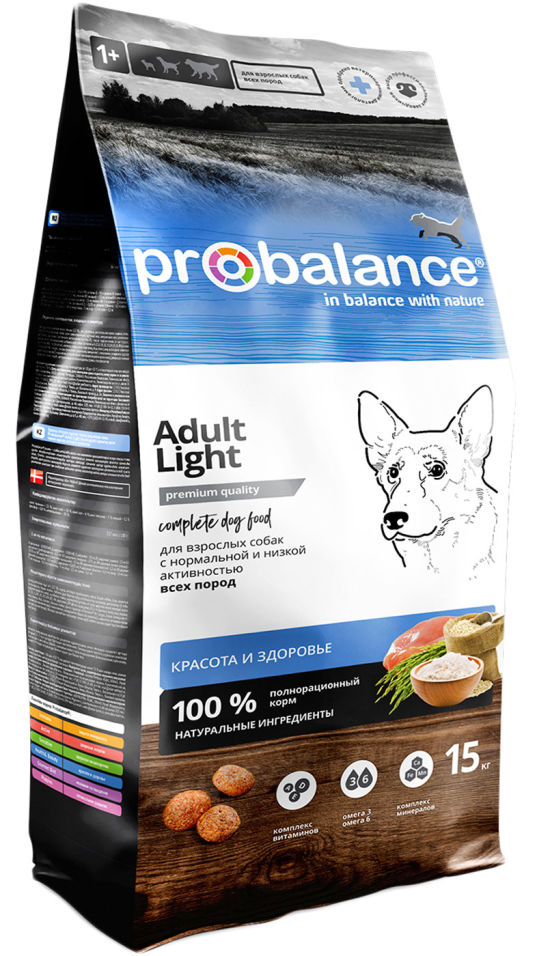 Отзывы о Сухом корме для собак Probalance Adult Light 15кг Отзывы о Сухом корме для собак Probalance Adult Light 15кг