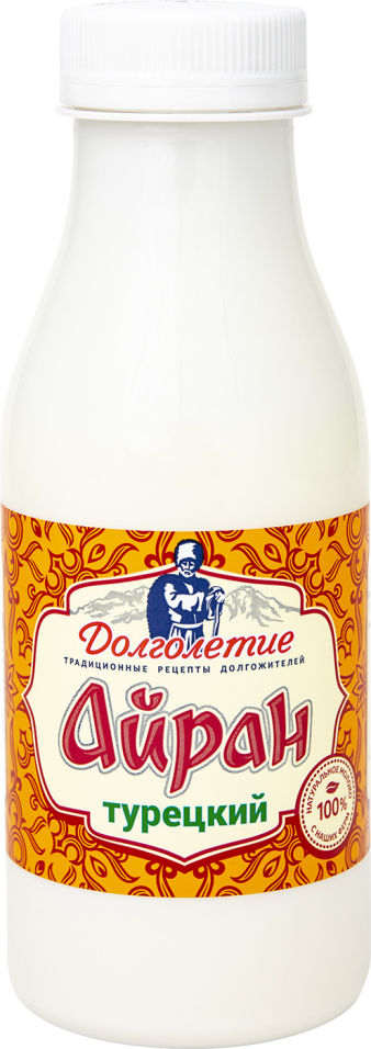 Айран Долголетие Турецкий 18 300г 60₽