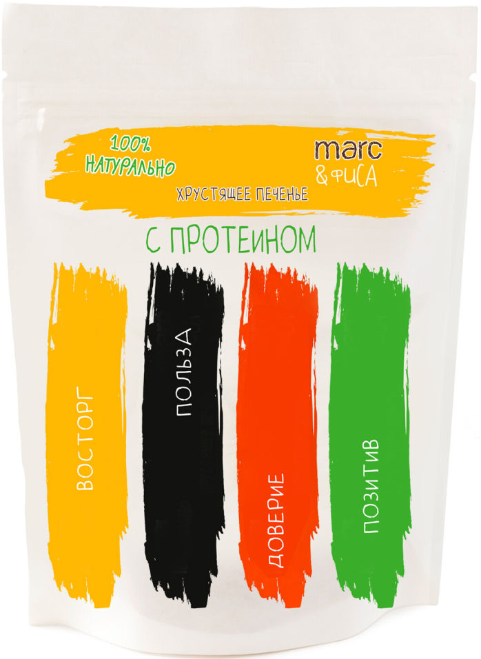 Печенье Marc&Фиса Хрустящее Льняное с протеином 170г