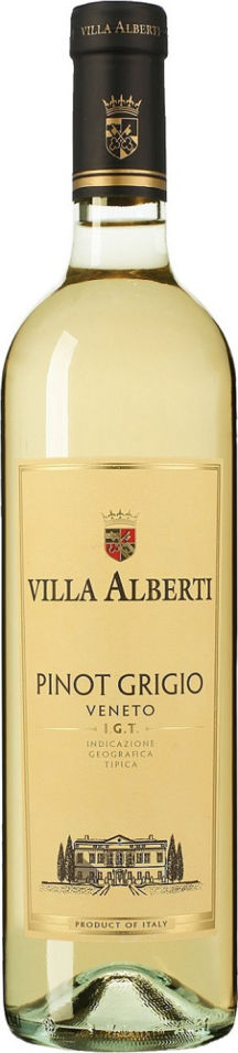 Отзывы о Вине Villa Alberti Pinot Grigio Veneto IGT белом сухом 11.5% 0.75л Отзывы о Вине Villa Alberti Pinot Grigio Veneto IGT белом сухом 11.5% 0.75л