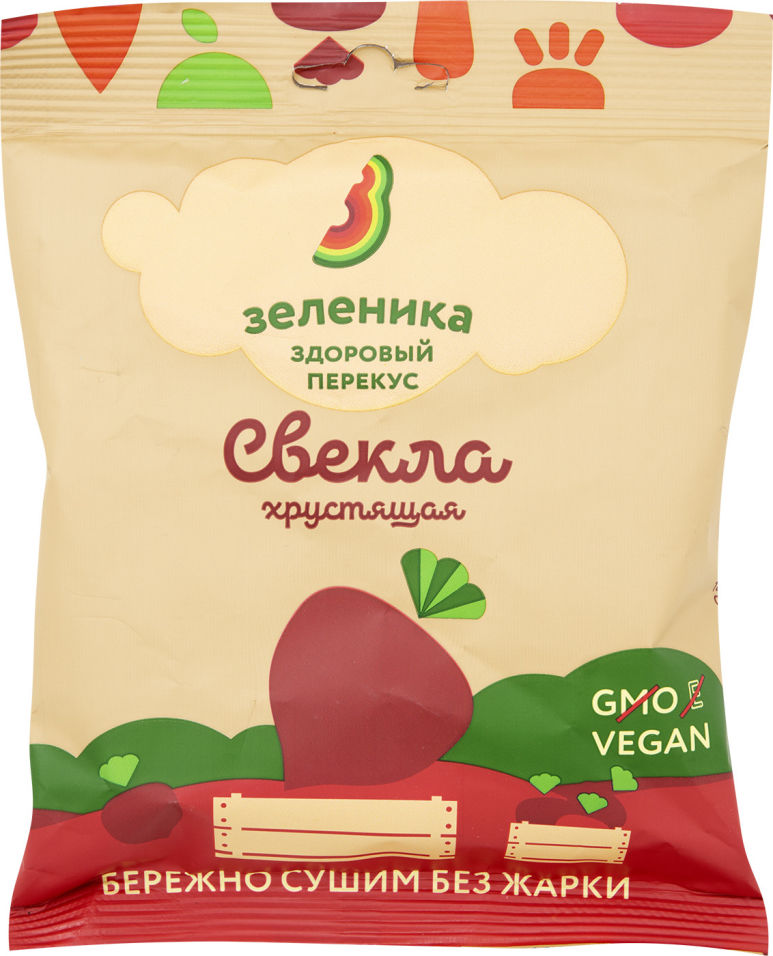 Свекла Зеленика здоровый свекольный перекус 30г